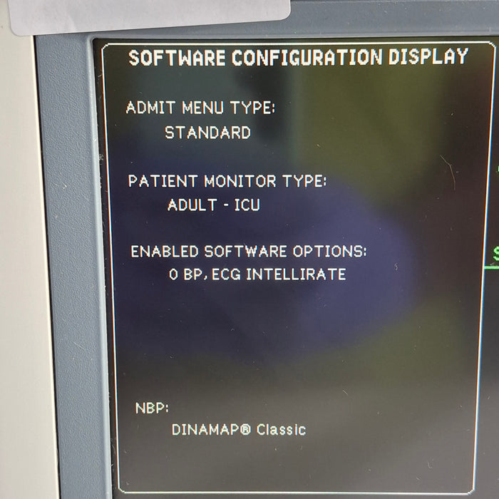 GE Healthcare Dash 4000 - GE/Nellcor SpO2 Patient Monitor