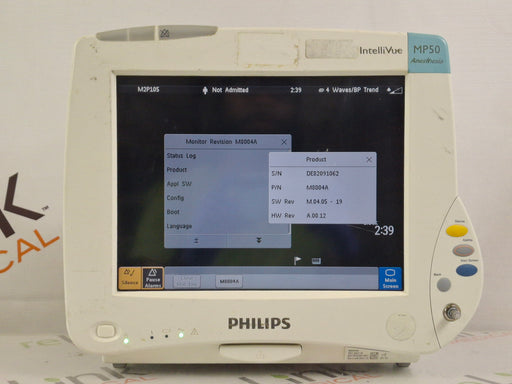 Philips Philips IntelliVue MP50 - Anesthesia Patient Monitor Patient Monitors reLink Online