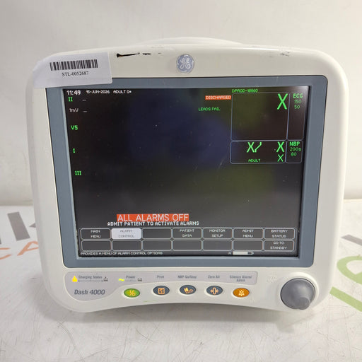 GE Healthcare GE Healthcare Dash 4000 - GE/Nellcor SpO2 Patient Monitor Patient Monitors reLink Online