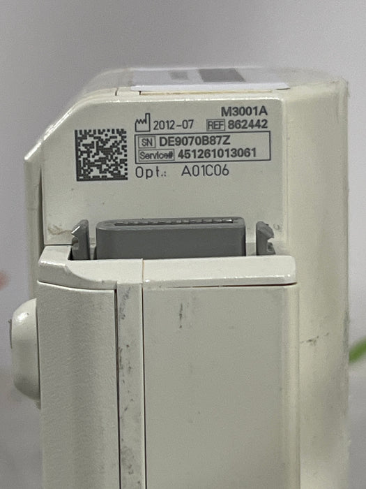 Philips M3001A-A01C06 Fast SpO2, NIBP, ECG, Temp, IBP MMS Module