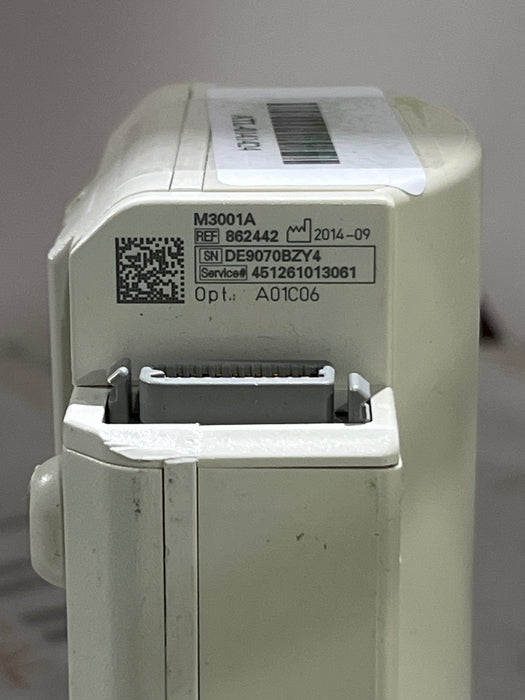 Philips M3001A-A01C06 Fast SpO2, NIBP, ECG, Temp, IBP MMS Module