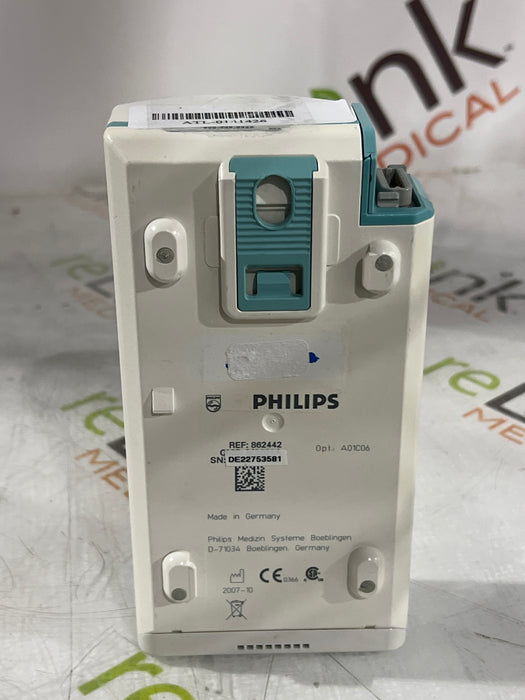 Philips M3001A-A01C06 Fast SpO2, NIBP, ECG, Temp, IBP MMS Module