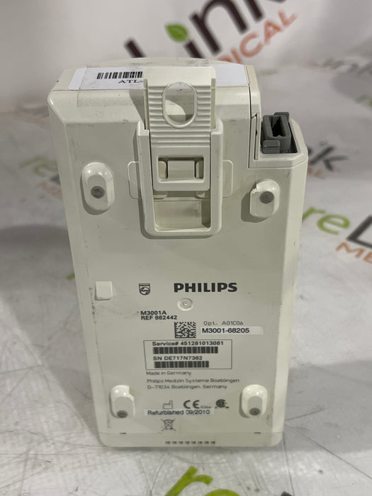 Philips M3001A-A01C06 Fast SpO2, NIBP, ECG, Temp, IBP MMS Module