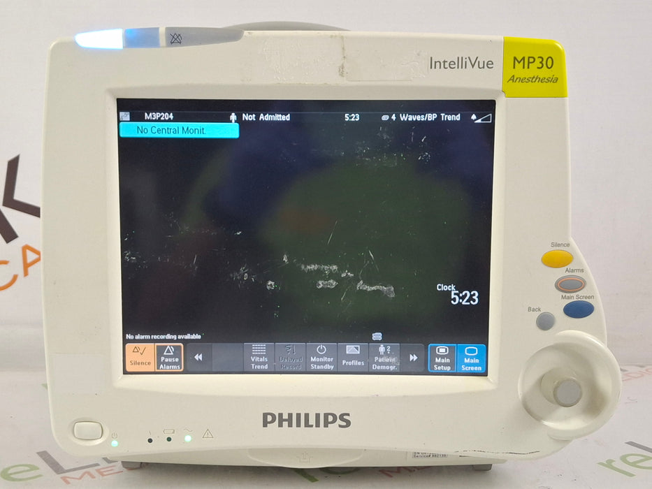 Philips IntelliVue MP30 - Anesthesia Patient Monitor