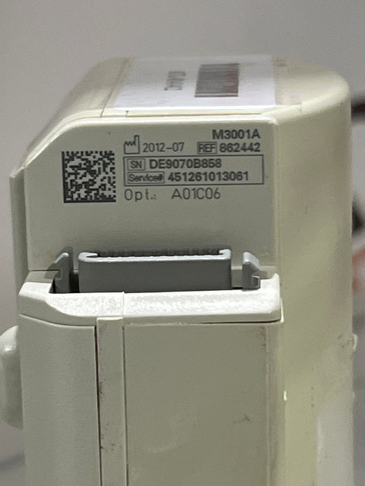 Philips M3001A-A01C06 Fast SpO2, NIBP, ECG, Temp, IBP MMS Module