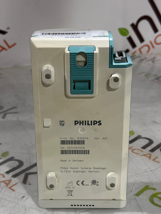 Philips M3001A-A01 Fast SpO2, NIBP, ECG MMS Module