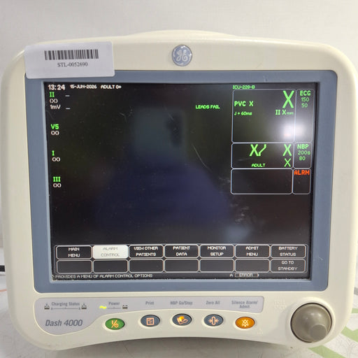 GE Healthcare GE Healthcare Dash 4000 - Masimo SpO2 Patient Monitor Patient Monitors reLink Online