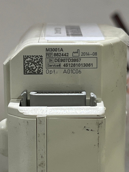 Philips M3001A-A01C06 Fast SpO2, NIBP, ECG, Temp, IBP MMS Module