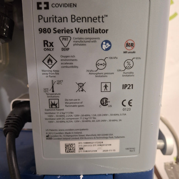 Puritan Bennett 980 Ventilator