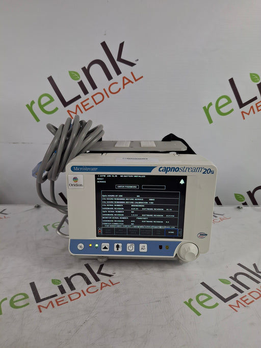 Oridion Oridion Capnostream 20P Capnography Monitor Patient Monitors reLink Online