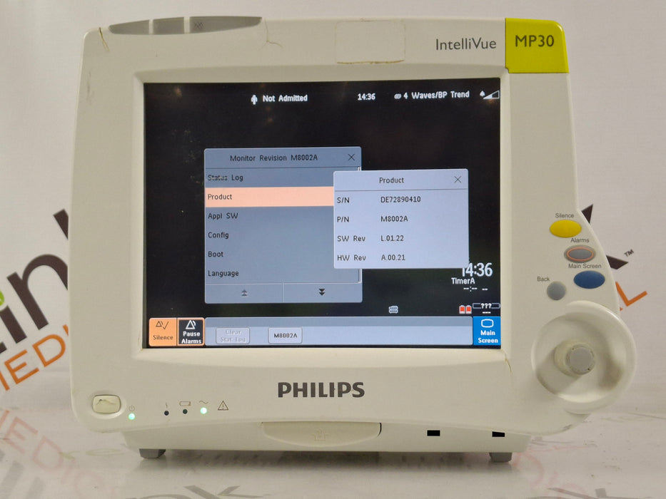 Philips IntelliVue MP30 Patient Monitor