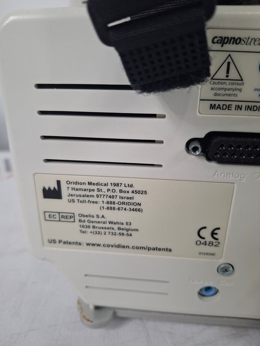 Oridion Capnostream 20P Capnography Monitor