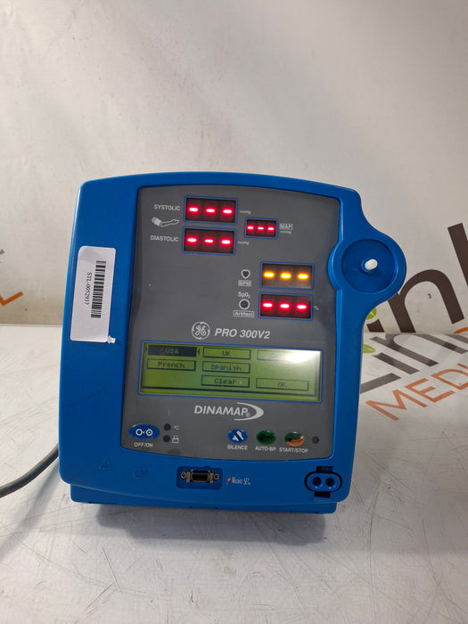 GE Healthcare Dinamap Pro 300V2 Vital Signs Monitor