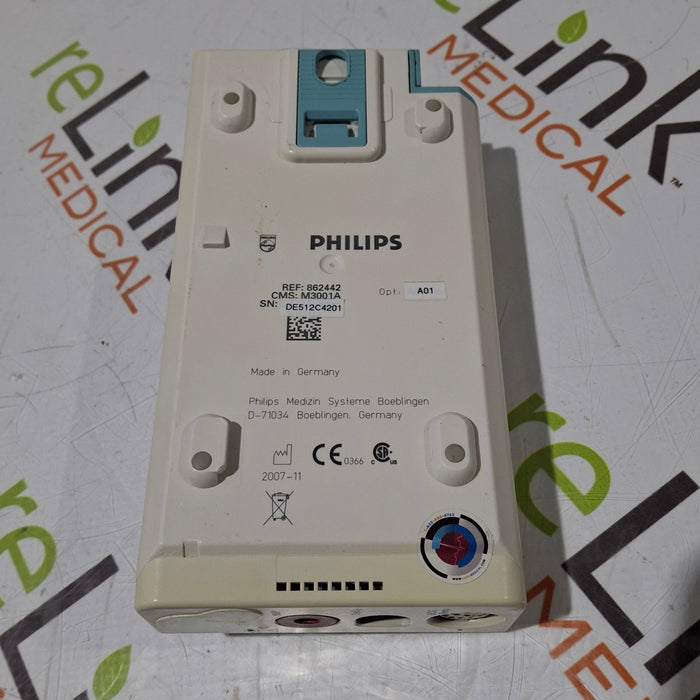 Philips M3001A-A01 Fast SpO2, NIBP, ECG MMS Module