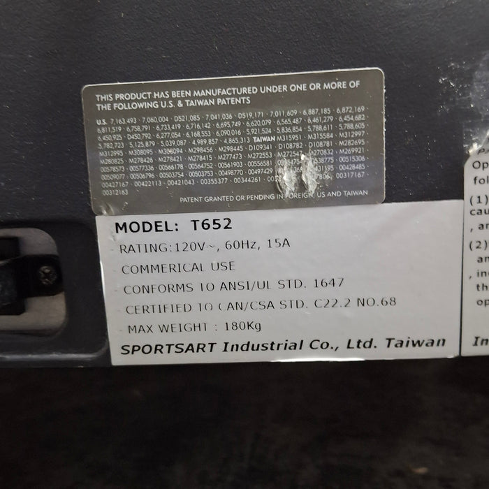 SportsArt T652 Treadmill