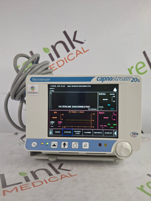 Oridion Capnostream 20P Capnography Monitor
