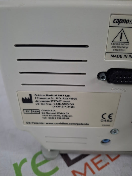 Oridion Capnostream 20P Capnography Monitor