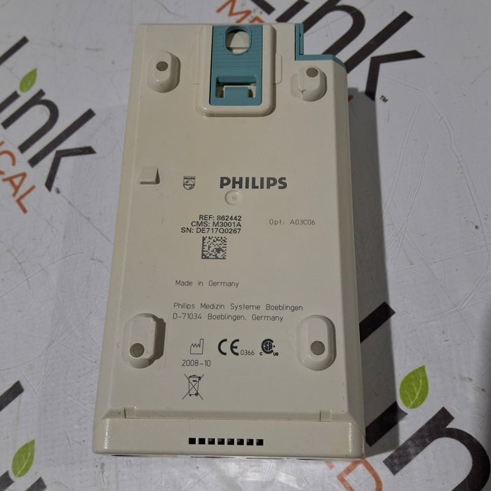 Philips M3001A-A03C06 Masimo SpO2, NIBP, ECG, Temp, IBP MMS Module