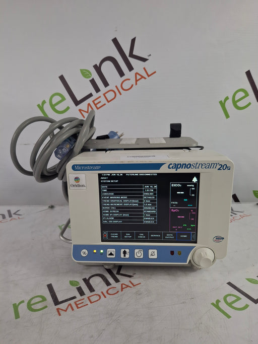 Oridion Oridion Capnostream 20P Capnography Monitor Patient Monitors reLink Online