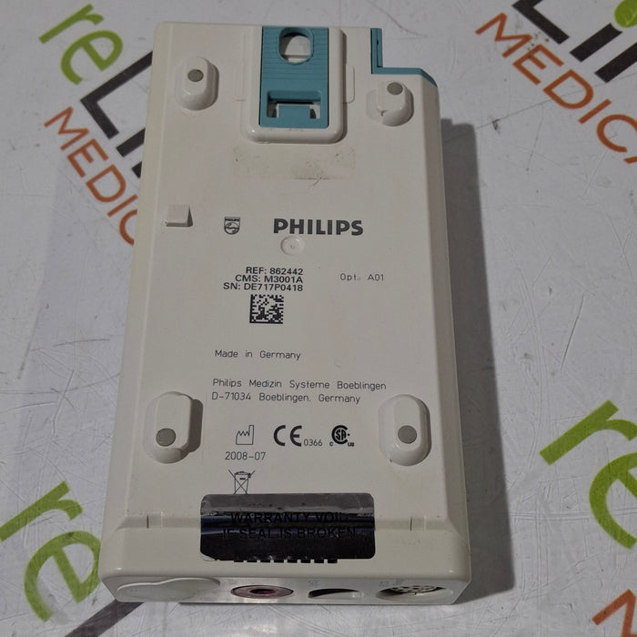 Philips M3001A-A01 Fast SpO2, NIBP, ECG MMS Module