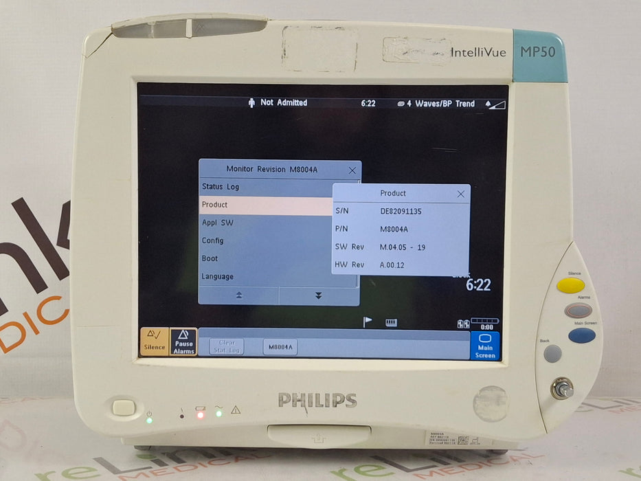 Philips IntelliVue MP50 Patient Monitor