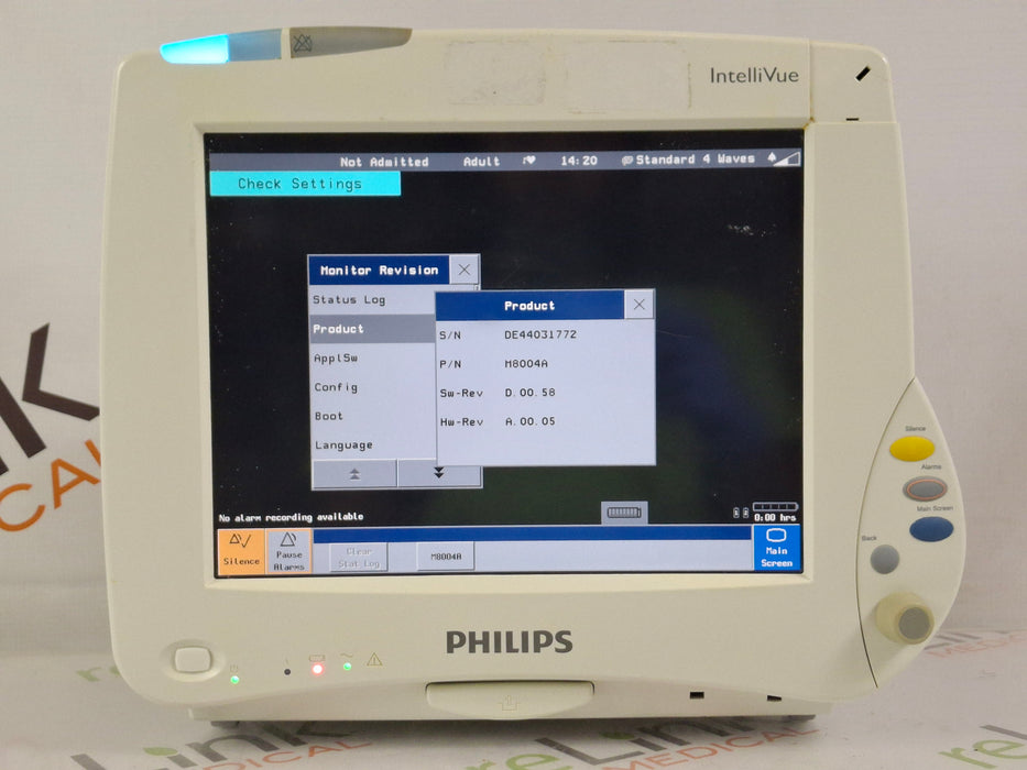 Philips IntelliVue MP50 Patient Monitor