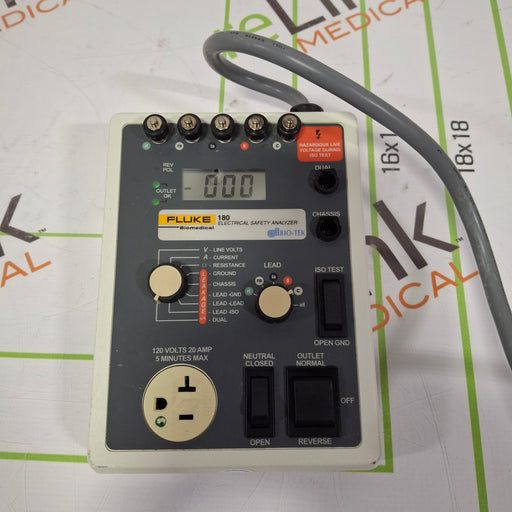 Fluke Fluke 180 Electrical Safety Analyzer Test Equipment reLink Online