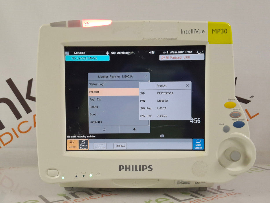 Philips IntelliVue MP30 Patient Monitor