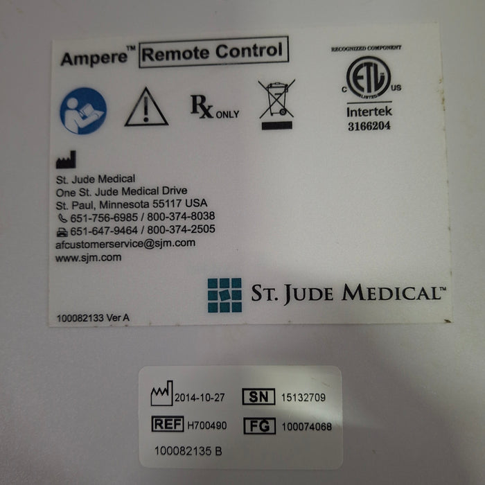 St. Jude Medical, Inc. St. Jude Medical, Inc. Ampere Cardiac RF Ablation System Generator Surgical Equipment reLink Online
