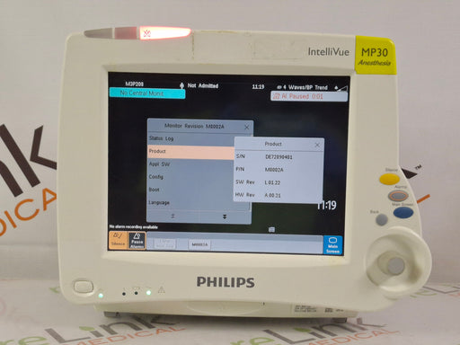 Philips Philips IntelliVue MP30 - Anesthesia Patient Monitor Patient Monitors reLink Online