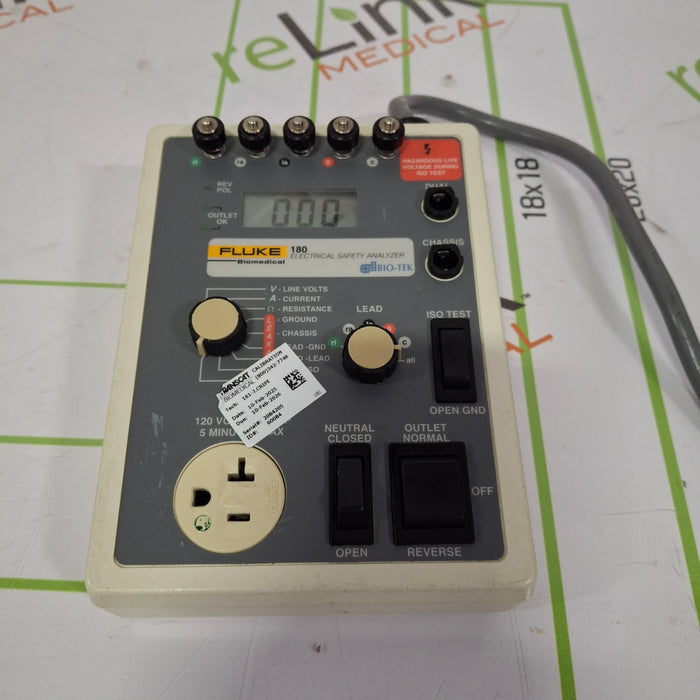 Fluke 180 Electrical Safety Analyzer