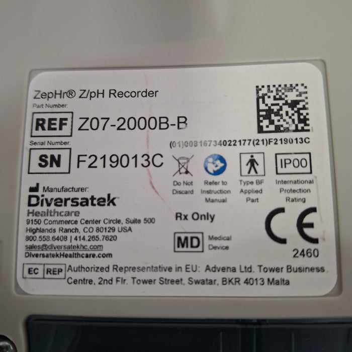 Sandhill Scientific ZepHr Sleuth Recorder