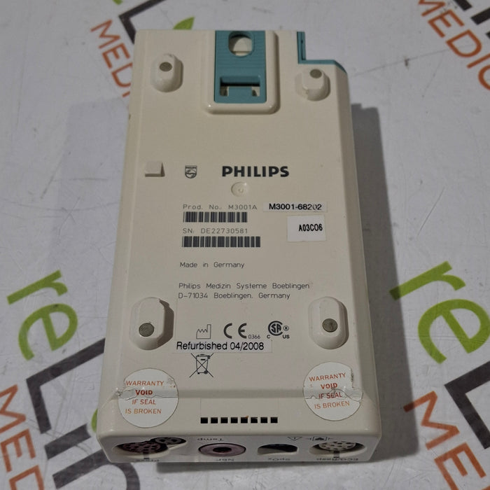 Philips M3001A-A03C06 Masimo SpO2, NIBP, ECG, Temp, IBP MMS Module