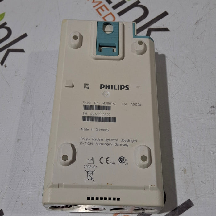 Philips M3001A-A01C06 Fast SpO2, NIBP, ECG, Temp, IBP MMS Module