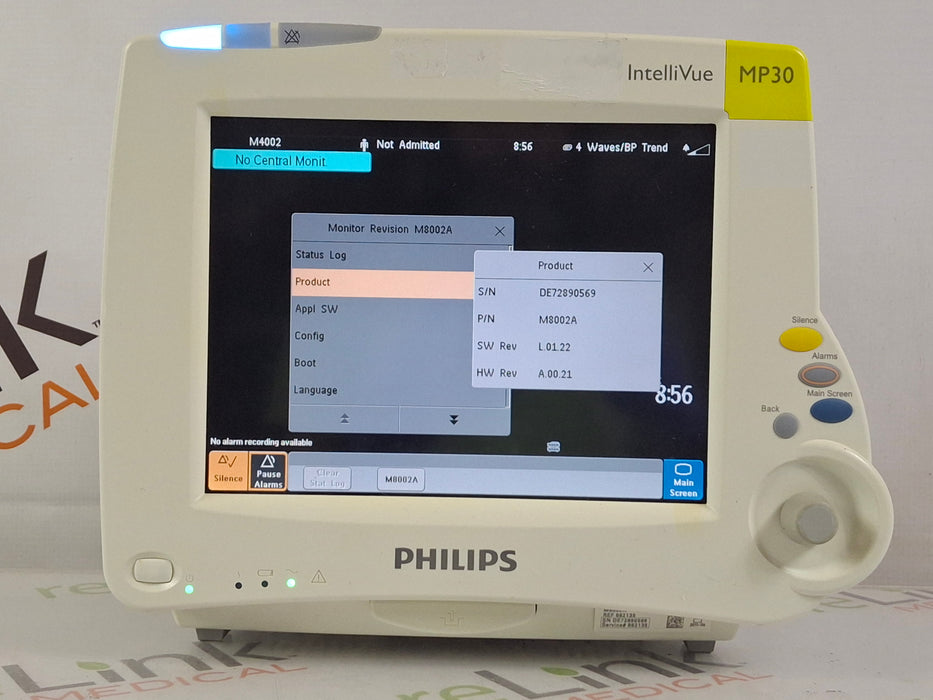 Philips IntelliVue MP30 Patient Monitor