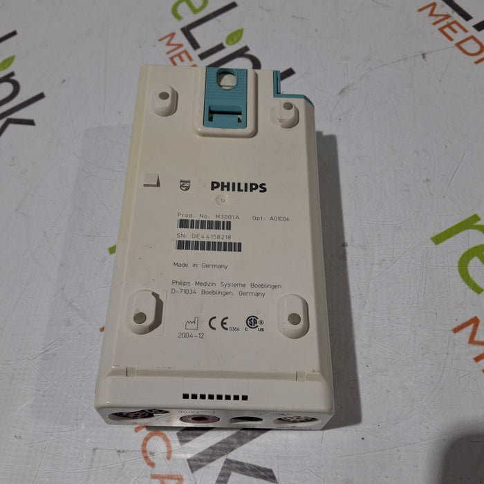Philips M3001A-A01C06 Fast SpO2, NIBP, ECG, Temp, IBP MMS Module