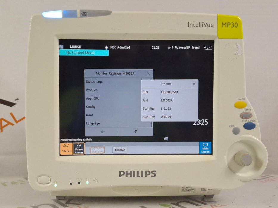 Philips IntelliVue MP30 Patient Monitor