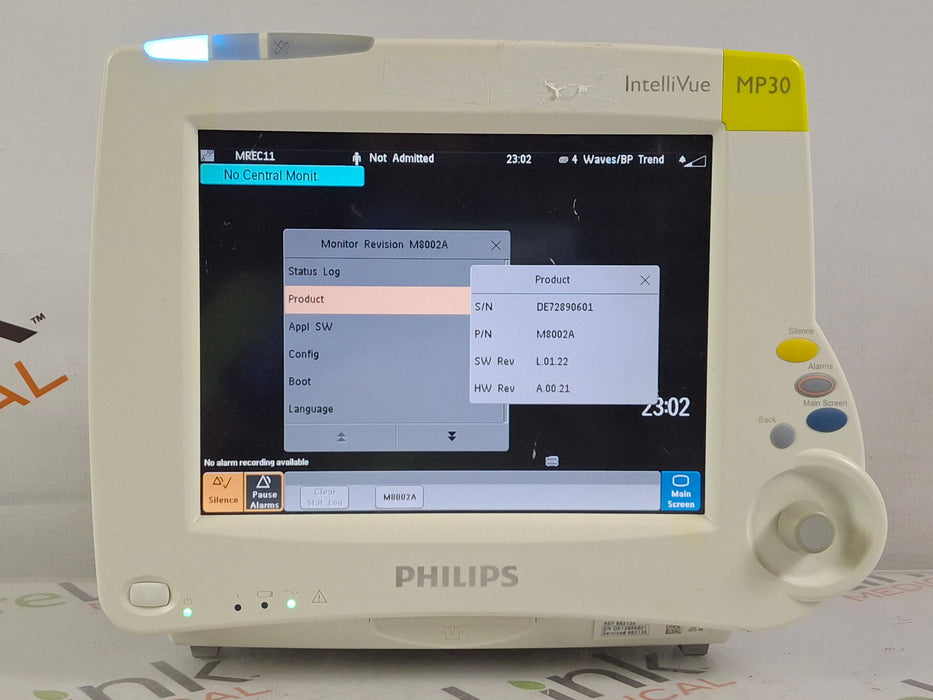 Philips IntelliVue MP30 Patient Monitor