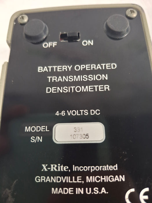 X-Rite 331 Transmission Densitometer