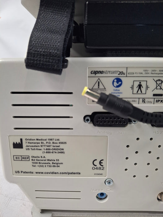 Oridion Capnostream 20P Capnography Monitor