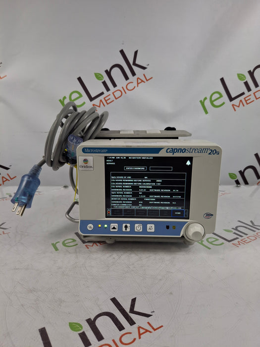Oridion Capnostream 20P Capnography Monitor