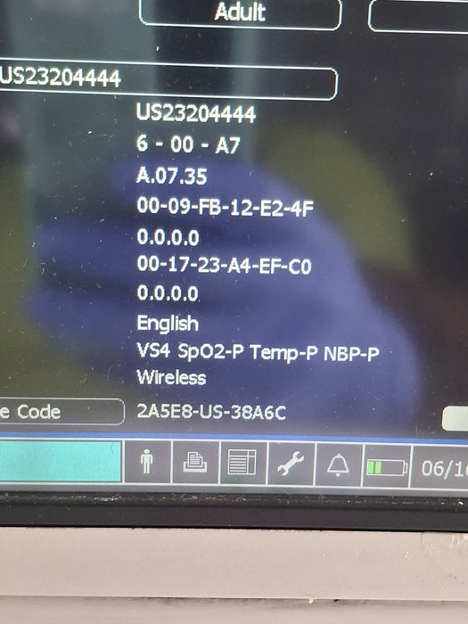 Philips SureSigns VS4 Vital Signs Monitor
