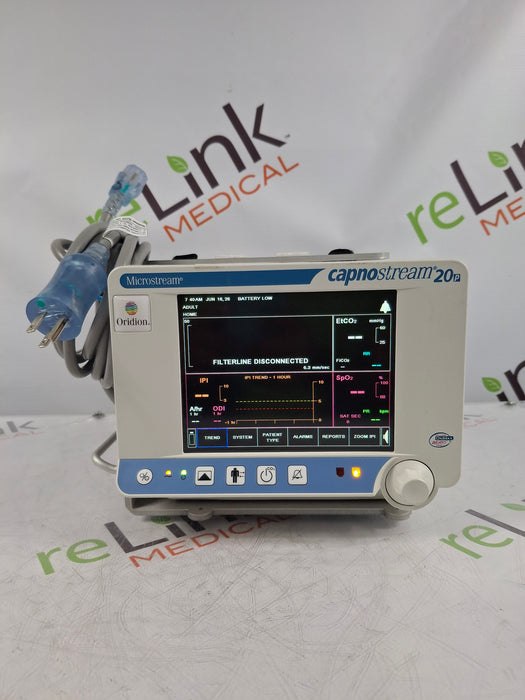 Oridion Capnostream 20P Capnography Monitor