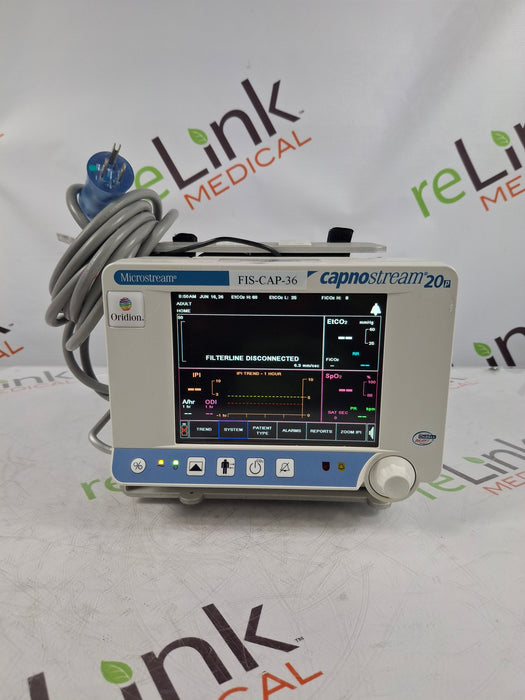 Oridion Capnostream 20P Capnography Monitor