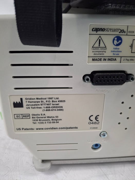 Oridion Capnostream 20P Capnography Monitor