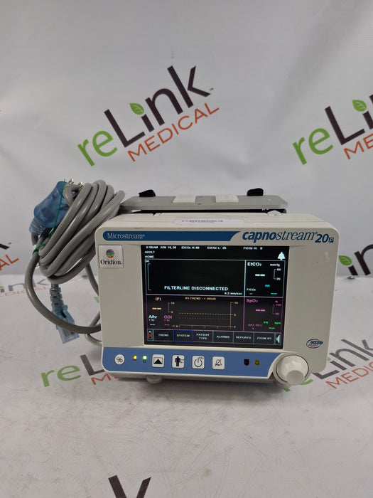 Oridion Capnostream 20P Capnography Monitor