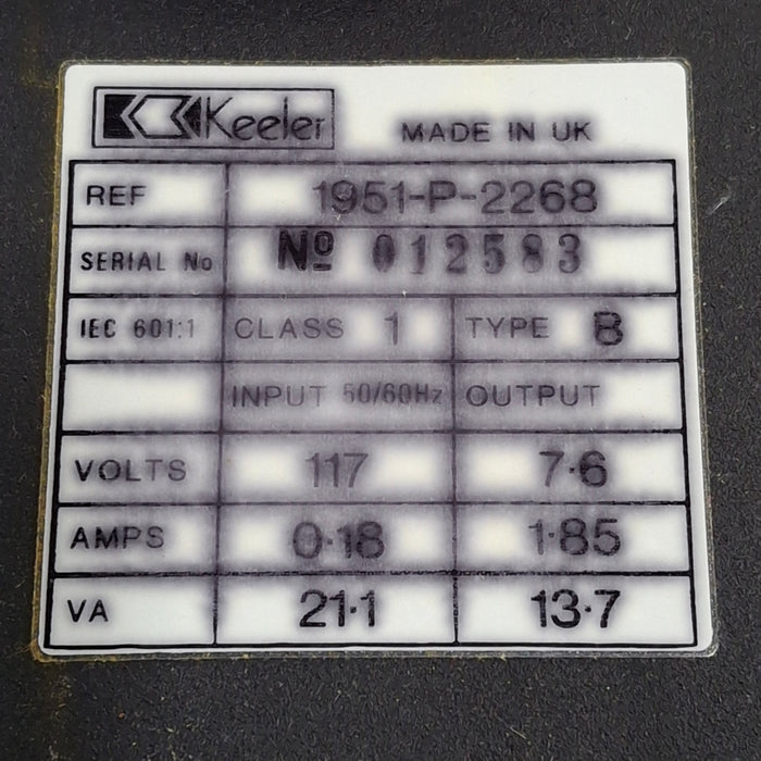 Keeler All Pupil Ophthalmoscope