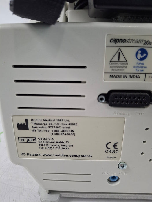Oridion Capnostream 20P Capnography Monitor