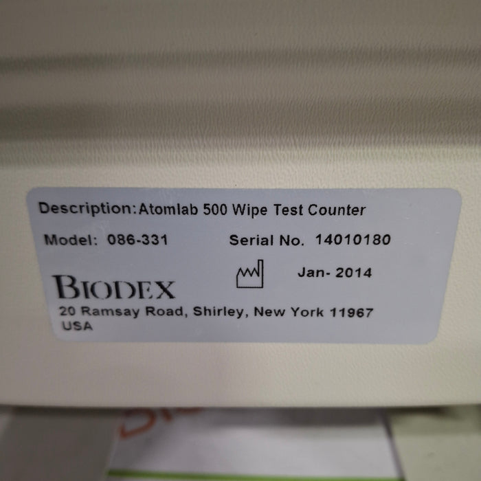 Biodex Atomlab 500 Dose Calibrator