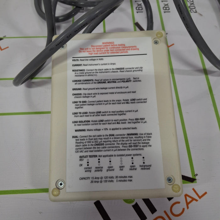 Fluke 180 Electrical Safety Analyzer